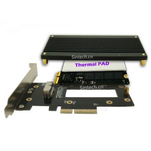  2013-2014 MacBook Pro /Air SSD to PCI-e 4X Card