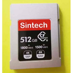 High Speed CFexpress Type B Card 512GB