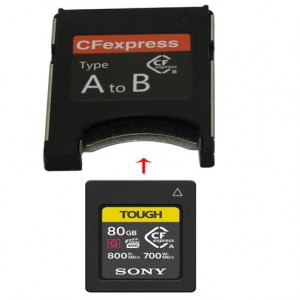 CFexpress Type A to B Card For SONY CEA-G80T CEA-G160