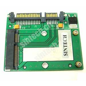 mSATA to 1.8 inch half Slim SATA card