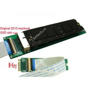  2013-2016 MacBook SSD to M.2 nVME PCI-e Card with FPC cable