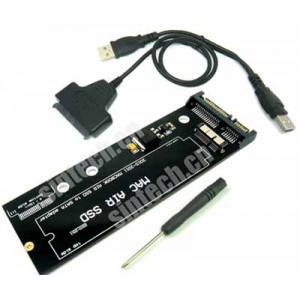 2010-2011 MACBOOK Air ssd SATA Card With USB cable