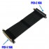 PCI-e Express X16 Riser Card Flex Cable 180Degree 