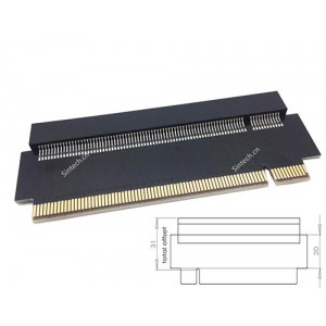 High Quality PCI-e express 16X riser extension card (31mm)
