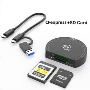 USB Type C CFexpress-B/SD Card Reader
